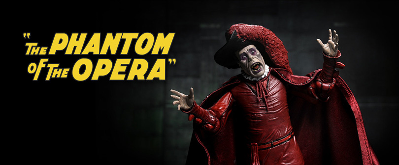 ネカ 7インチアクションフィギュア アルティメット オペラの怪人 オペラ座の怪人 ファントム（赤死病の仮面 Ver.）