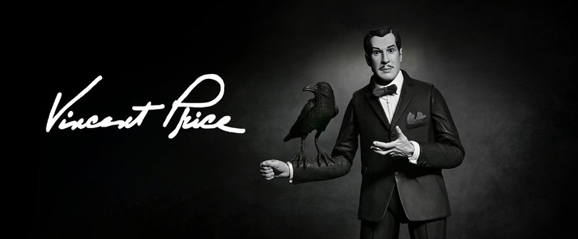 ネカ 7インチアクションフィギュア アルティメット ヴィンセント・プライス（ブラック & ホワイト Ver.）